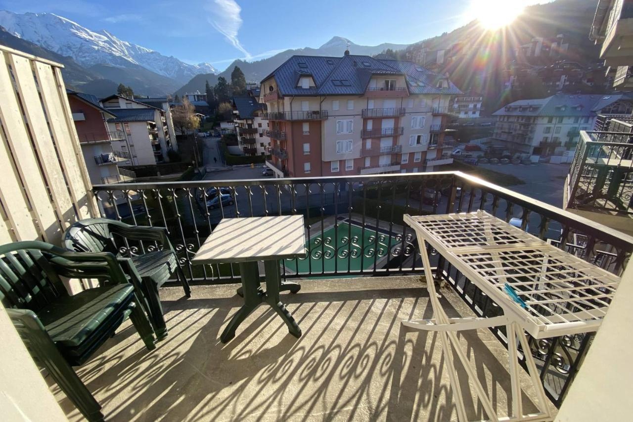 Flat In Residence With Swimming Pool Saint-Gervais-les-Bains Exterior foto